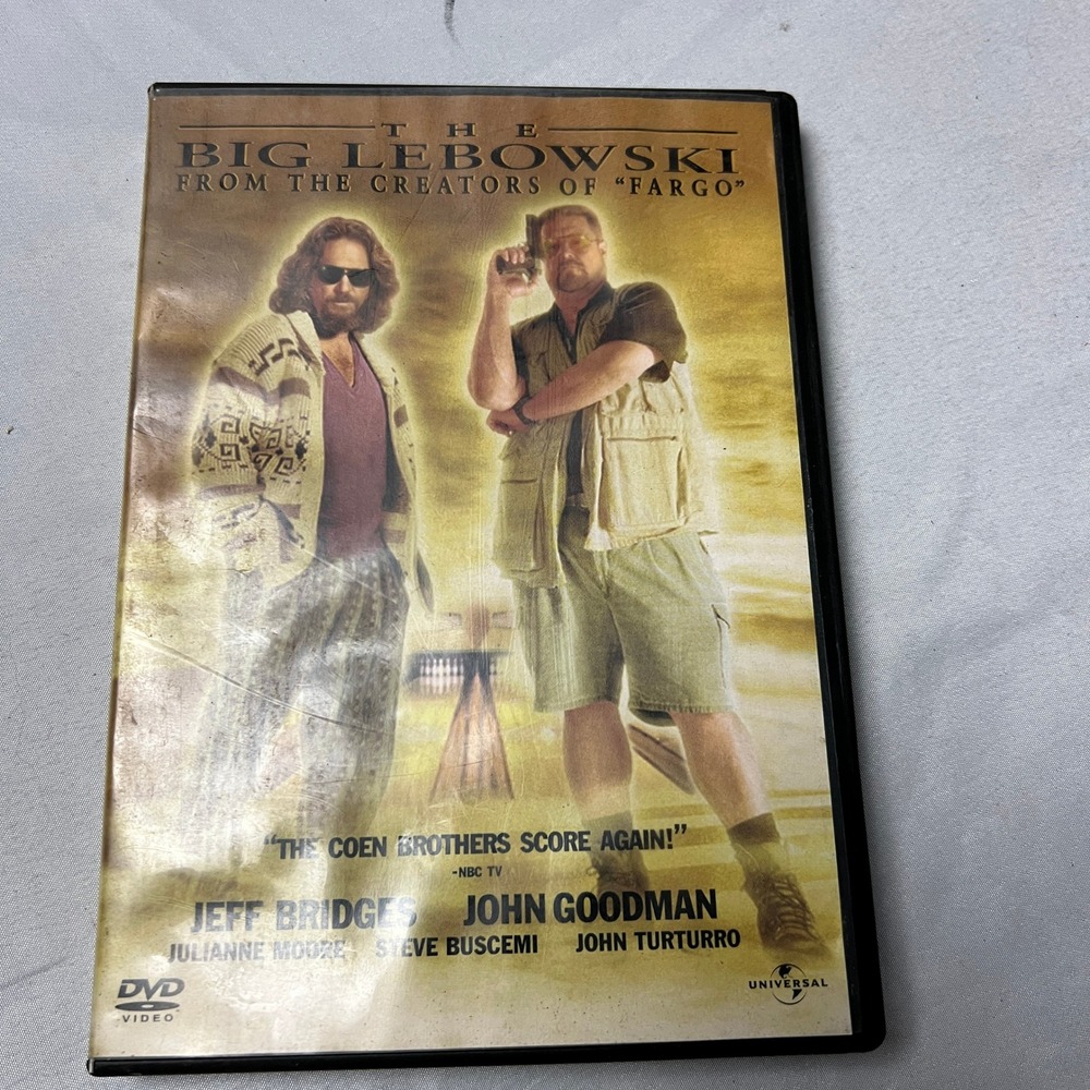 The Big Lebowski DVD Movie From The‎ Creators of Fargo Comedy